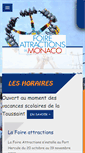 Mobile Screenshot of foire-attractions-monaco.com